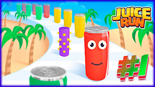 Juice Run Gameplay 🧃🍹🥤 Part 1 Lvl 1-4 -||- All Levels (iOS & Android)