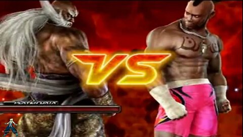 Tekken 5: Dark Resurrection Play As Jinpachi Mishima (All 3 form) On Ps3