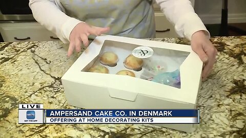 Ampersand Cake Co in Denmark offering decorating kits for families