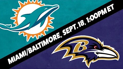 Baltimore Ravens vs Miami Dolphins Predictions and Odds | Ravens vs Dolphins Preview | NFL Week 2