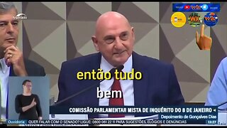 General G Dias perde a linha e se nega a responder às perguntas de Nikolas Ferreira na CPI