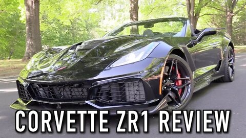 2019 Chevrolet Corvette ZR1 Convertible: Start Up, Test Drive & In Depth Review