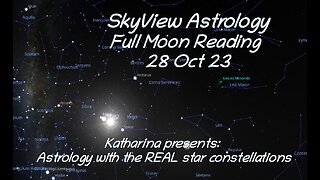 SkyView Astrology: Full Moon Reading 28 October 23