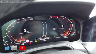 G20 BMW 330i I-drive 7.0 and instrumentcluster LED fest! BMW Live Cockpit Professional [4k 60p]