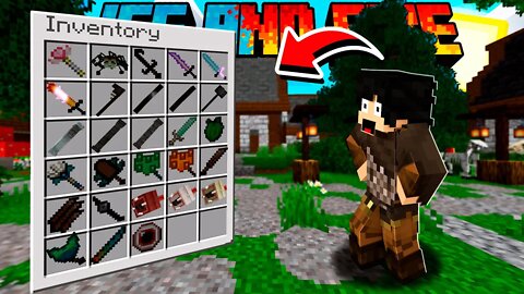 Todas as Armas Lendárias - Minecraft Ice And Fire Ep: 19