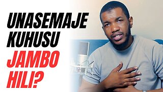 UNASEMAJE KUHUSU JAMBO HILI? | Ezden Jumanne