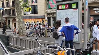 #Paseando▫️Metro Catalunya 📌 Plaza de Cataluña 🌍 #Barcelona 🇪🇸