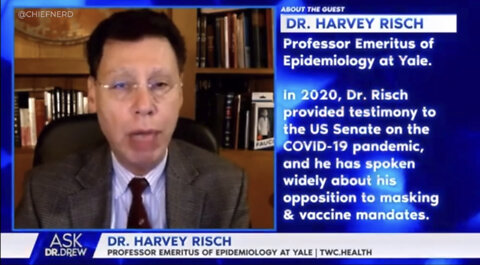WATCH: Dr. Harvey Risch on the "Major Suppression" of Adverse Events by Israel & All Governments