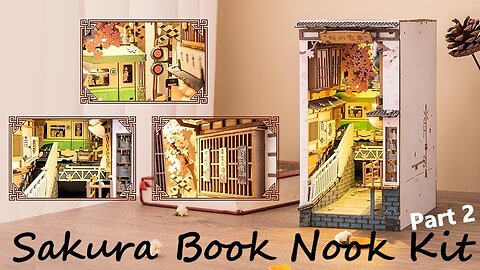 Building Sakura Booknook Part 2