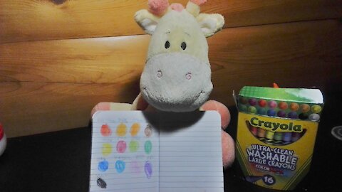 Giraffey vs Crayola!🎨🌈