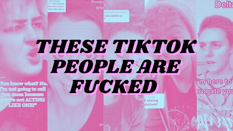 CRINGE TIKTOKS FAKE MENTAL ILLNESS