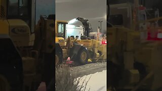 Snow Removal Evening Operation