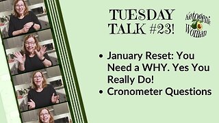 Tuesday Talk | How Raw Emotion Will Help Your January Reset | Cronometer Questions