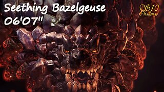 Seething Bazelgeuse (06'07'') | Insect Glaive | Monster Hunter World: Iceborne | "Sub 10 Challenge"