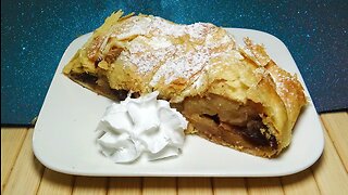 Delicious Apple Cinnamon Pastry / Ready in 35 minutes/ Vegan