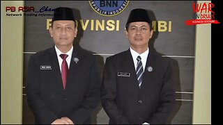 AKBP Emban Jabatan Sebagai Kepala BNN Kota Jambi.