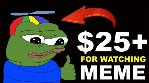 Earn $25 Per Minute Watching Memes - Paypal Free Money (No Investment & No Surveys)