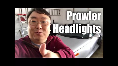 How to remove Plymouth Prowler headlights