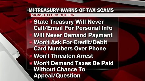 Tax scam warning