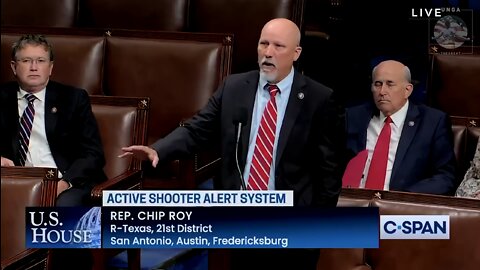 Rep. Chip Roy Roasts Democrats: Maybe We Need a "Congressional Stupidity Alert System"