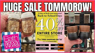 NEW ITEMS In Store | Huge Sale Tomorrow | Bath & Body Works | Store Walk Thru | #bathandbodyworks