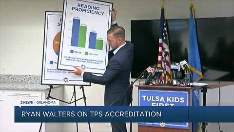 Ryan Walters talking Tulsa Public Schools