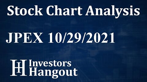 JPEX Stock Chart Analysis JPX Global Inc. - 10-29-2021