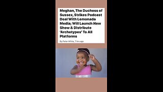 Our Duchess, Meghan has a new Podcast deal!