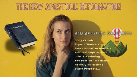 An Appeal from Love to The New Apostolic Reformation