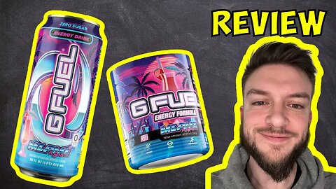 G Fuel Miami Nights Energy Drink Review
