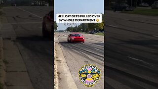 🚨🔥 Breaking the Law: Cops Take Seized Hellcat for Wild Ride! You Won't Believe What Happens😱🏍️