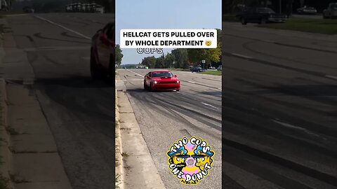 🚨🔥 Breaking the Law: Cops Take Seized Hellcat for Wild Ride! You Won't Believe What Happens😱🏍️