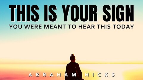 Abraham Hicks | You Were Meant To Hear This Today | Law Of Attraction 2020 (LOA)