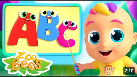 ABCD song for kids🥳☺