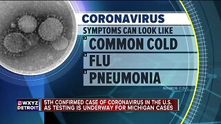 5th confirmed case of Coronavirus in the U.S.