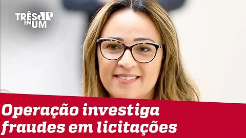 PF mira primeira-dama do Piauí por desvios na Educação