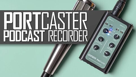 CEntrance PortCaster Podcast & Livestream Audio Recorder & Mixer
