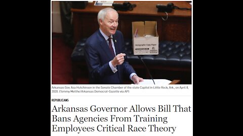 No CRT for Arkansas Govt' Employees