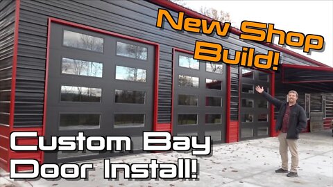 Achieving That Old School Service Station Vibe With A Custom Set of Bay Doors!