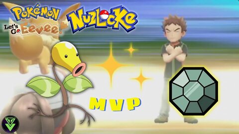 Attempting My First Pokémon Nuzlocke! Pokémon: Let's Go, Eevee! Ep. 3 - Brock's Boulder Badge!