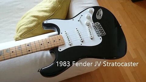 Guitar Demo 1983 Fender JV Stratocaster