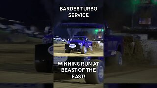 Barder Turbo Service wins the Super Modified class at Beast of the East Truck Pulls! #truckpulls