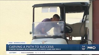Immigrant students learning about more than just golf with starter program in Naples