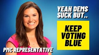 Krystal Ball and White Left Media Finds Every Excuse in Book to Keep Voting Blue