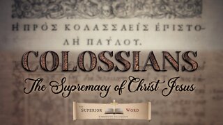 Colossians 2:10, 11 (The Circumcision of Christ)