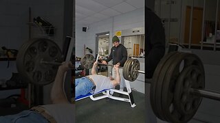 365lbs Bench, 62 years old, How slow can it go? #bench