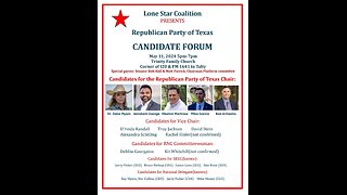 Lone Star Coalition presents: RPT Candidate Forum