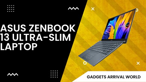 ASUS ZenBook 13 Ultra-Slim Laptop