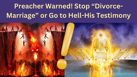 Terrified Preacher's Repentance Testimony- Warned by an Angel in Dream-STOP or Go to Hell 4 Divorce