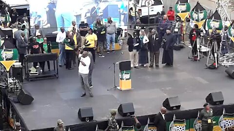 VIDEO: Ramaphosa promises renewal of battle-scarred ANC in 'thank you' speech (Uz5)